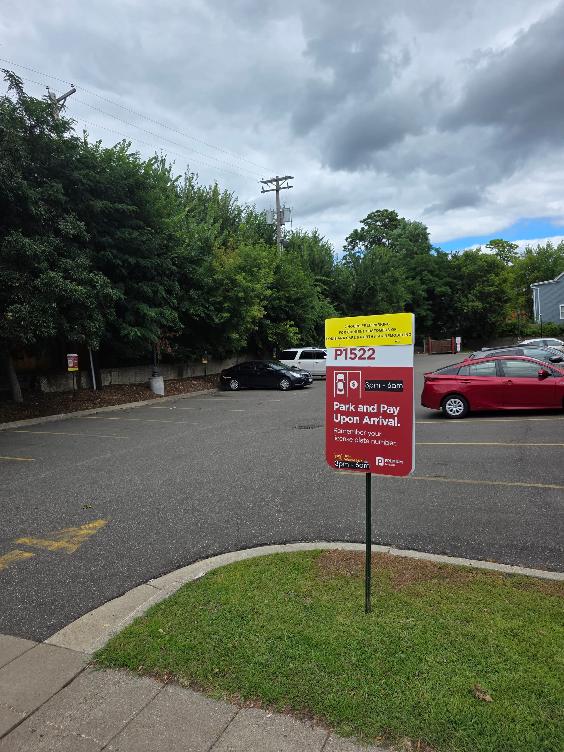 Scan to Pay - Customer scanning QR code for parking payment